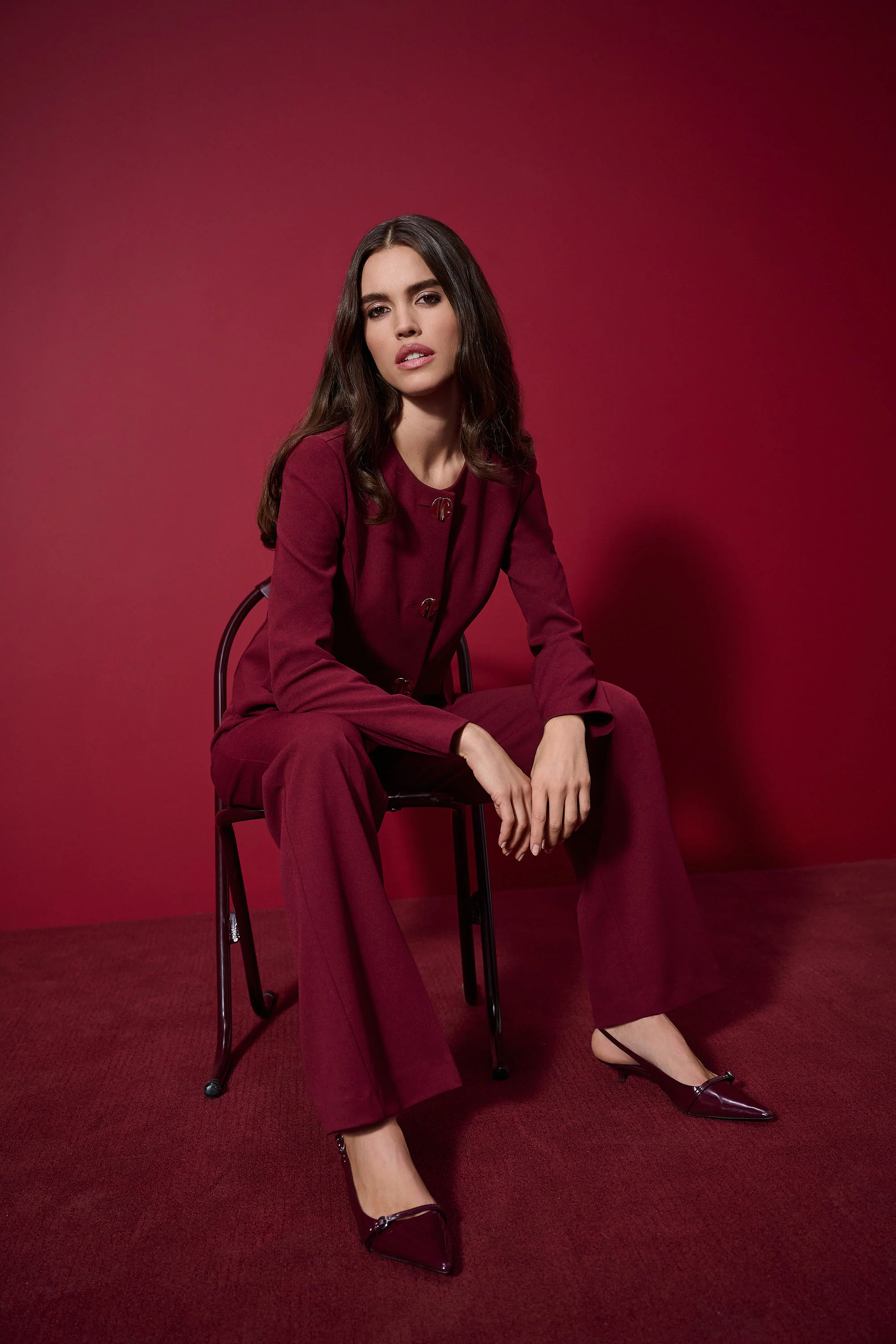 Joseph Ribkoff Wide-Leg Pants Style 253073 - Image 9