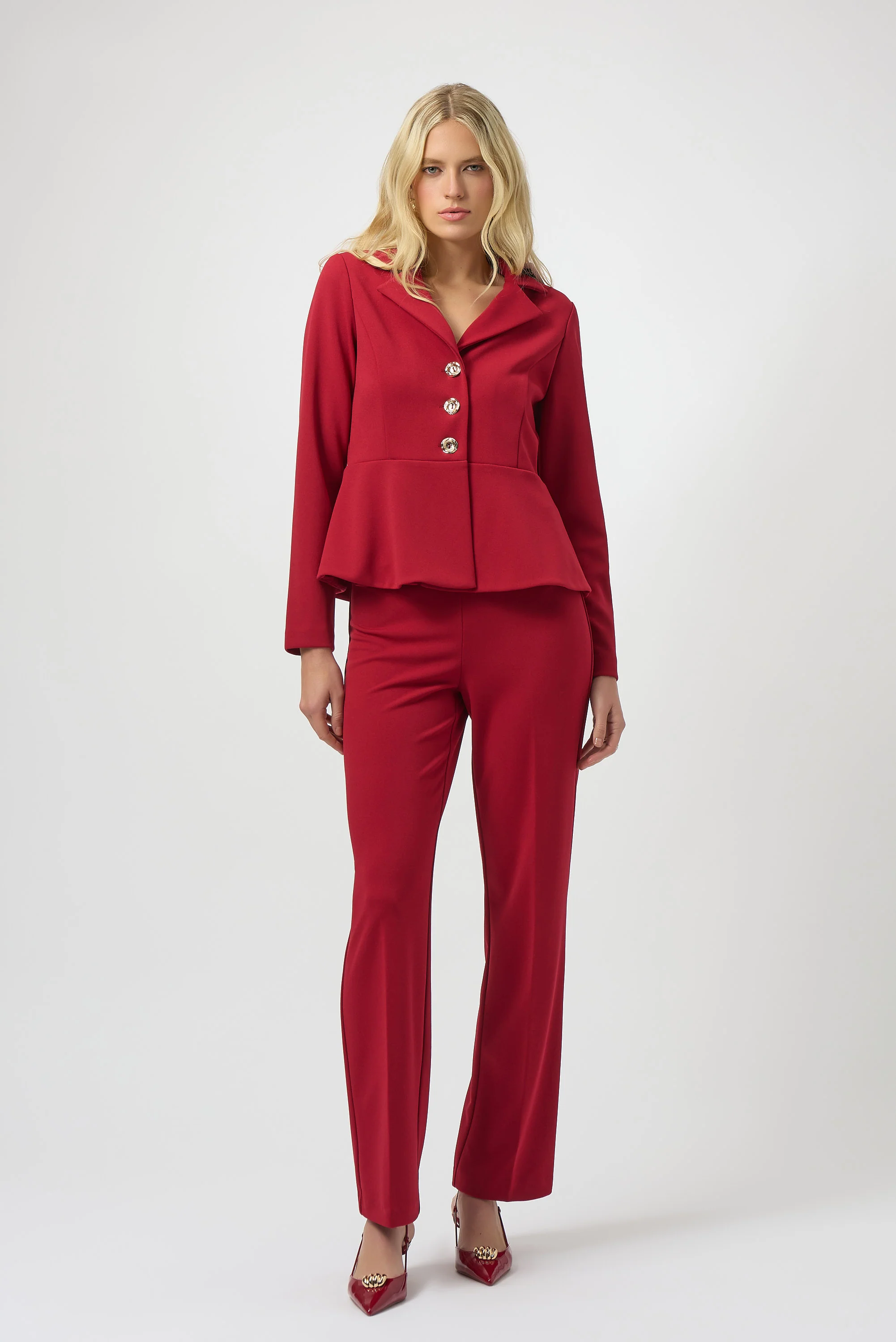 Joseph Ribkoff Wide-Leg Pull-On Pants Style 254119 - Image 4