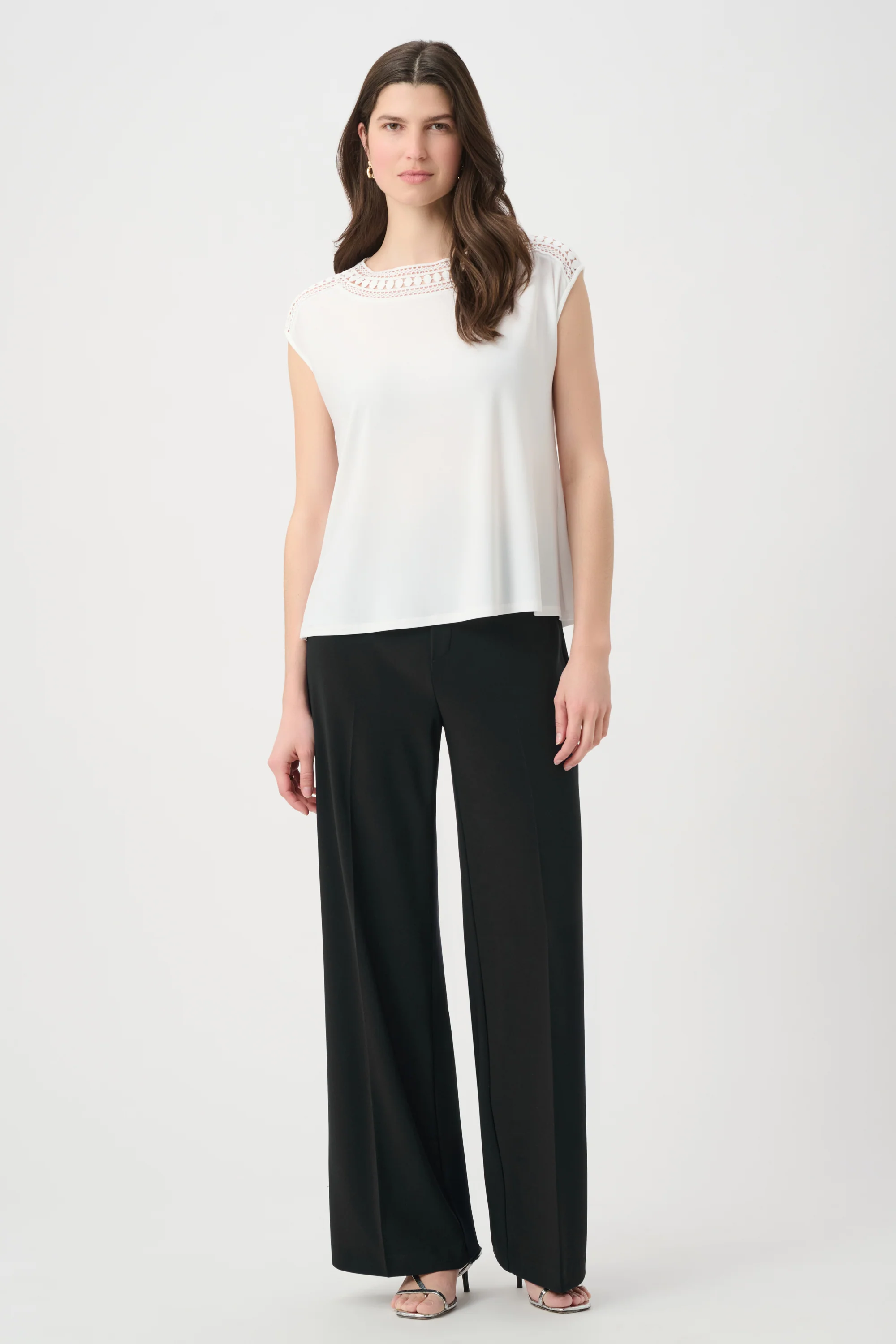 Joseph Ribkoff Wide Leg Pull-On Pants Style 261130 - Image 2