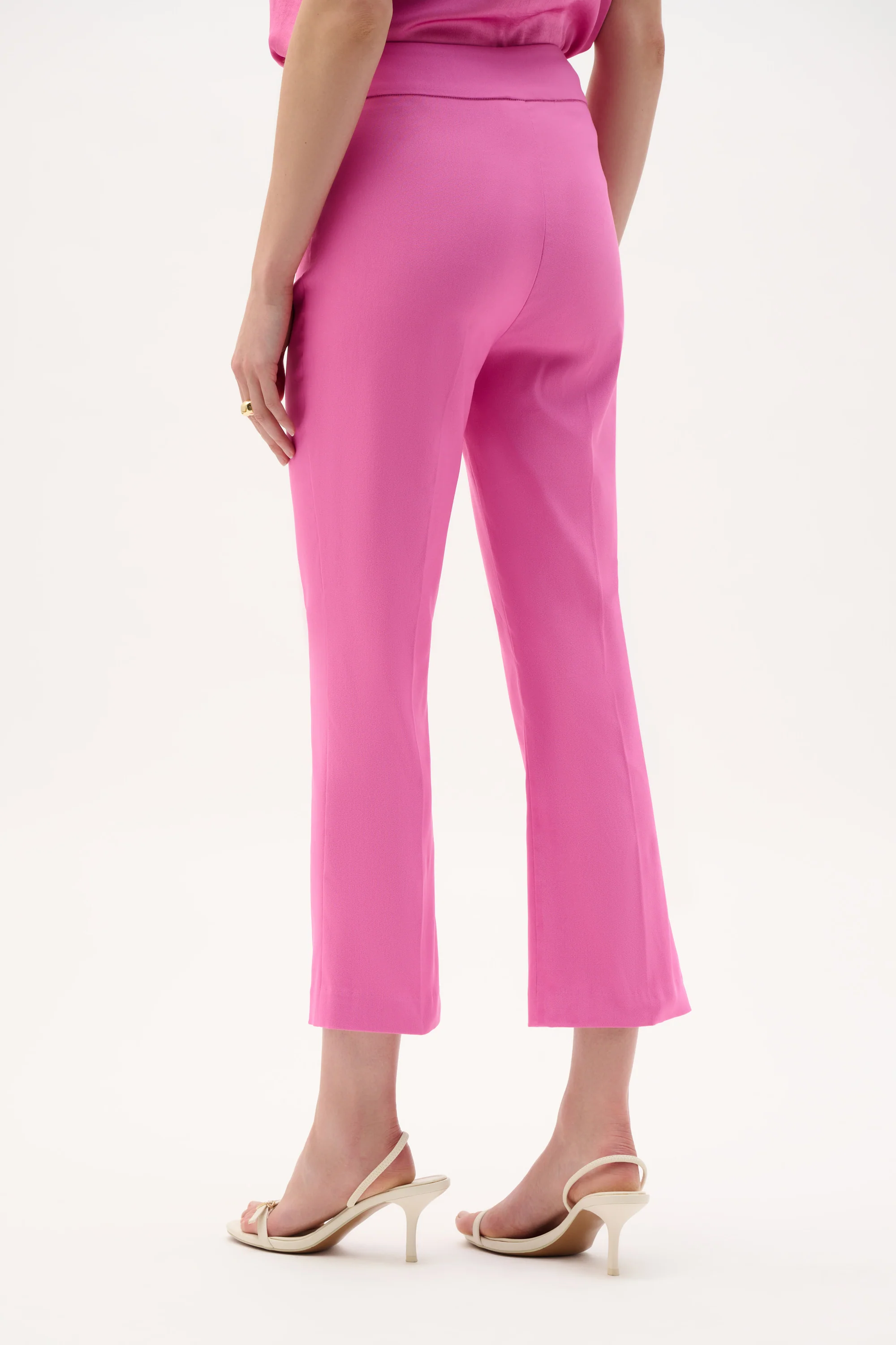 Joseph Ribkoff Woven Millennium Flare Pants Style 262242 - Image 3