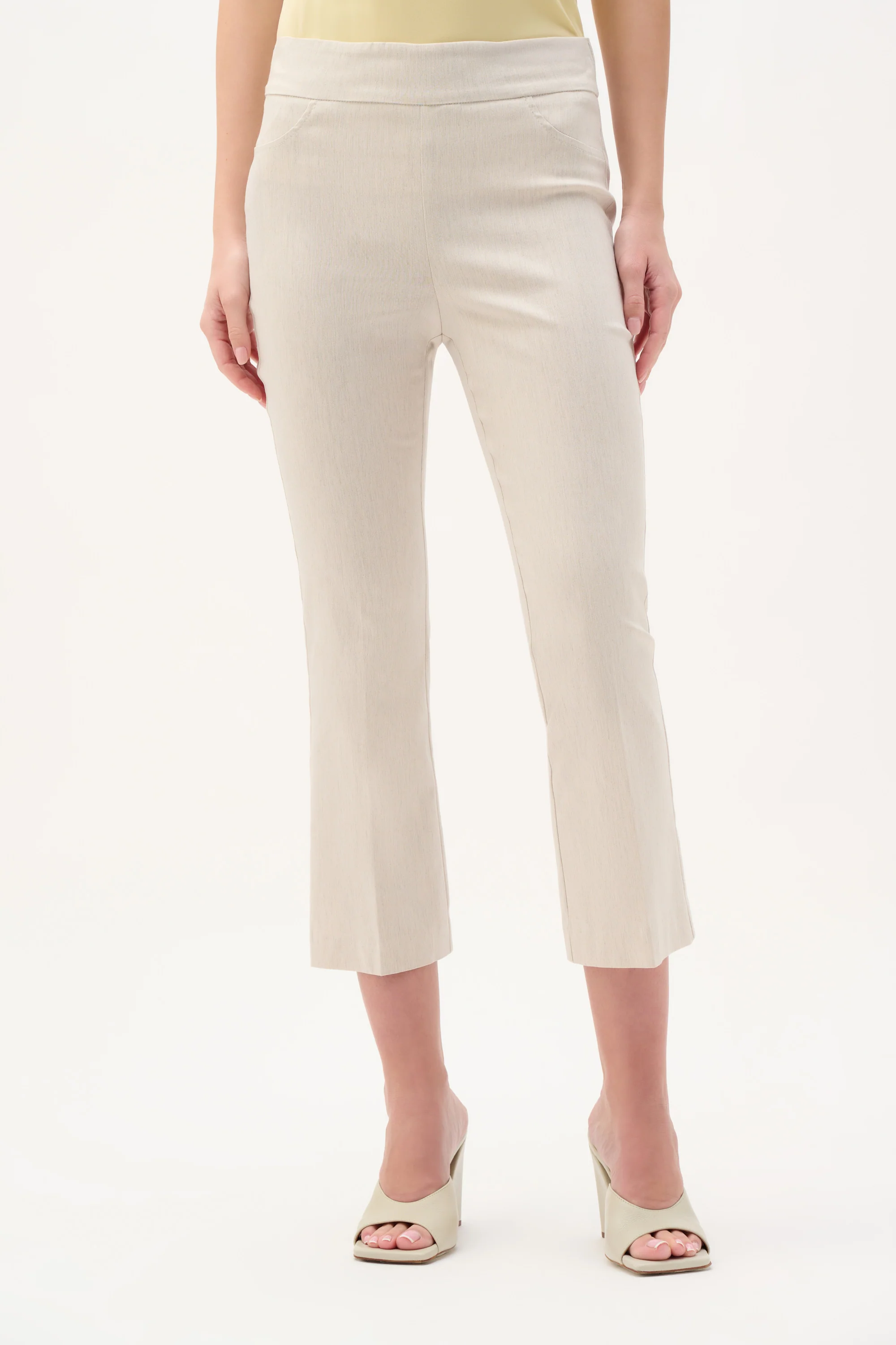 Joseph Ribkoff Woven Millennium Flare Pants Style 262242 - Image 5