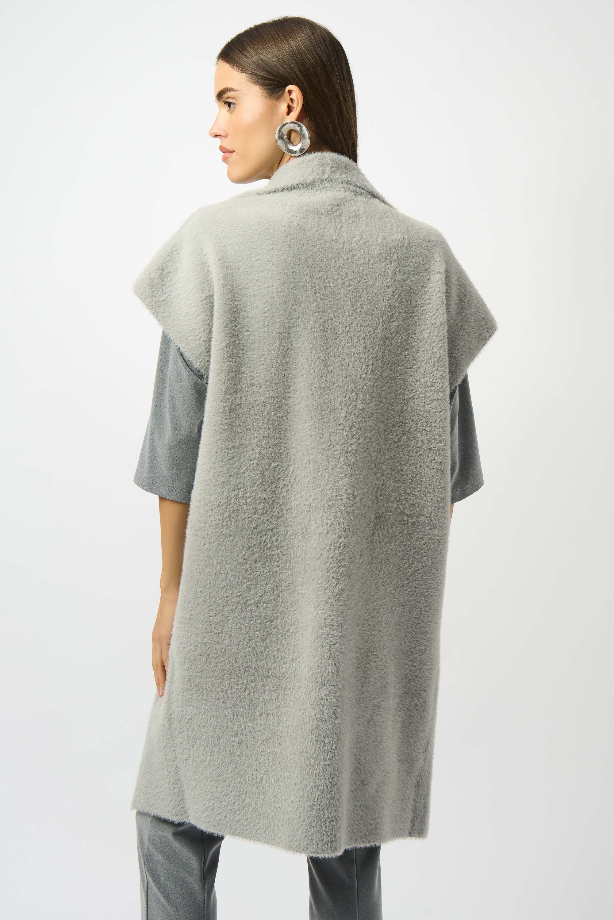 Joseph Ribkofff Feather Yarn Boxy Sweater Vest Style 253958 - Image 3